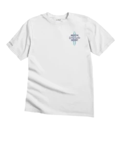 Surf Competition - White Short Sleeve Crewneck T-Shirt -Crazy Shirts Sale Store 1013245 1A