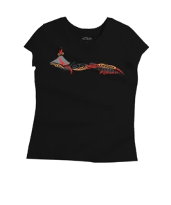 Lava Tribal - Jet Black Short Sleeve Pima T-Shirt