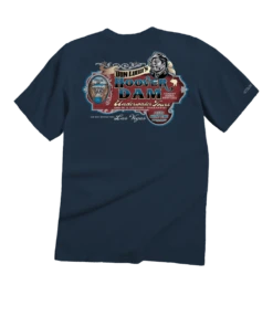 Luigis Dam - Navy Short Sleeve Crewneck T-Shirt