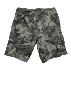 Hulaflage - Camo Green Floral Board Shorts -Crazy Shirts Sale Store 2000031 1A