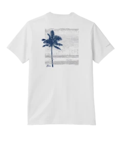 Sun Wash - White Short Sleeve Pima T-Shirt