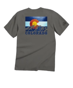 State Flag - Crater Dyed® Short Sleeve Crewneck T-Shirt