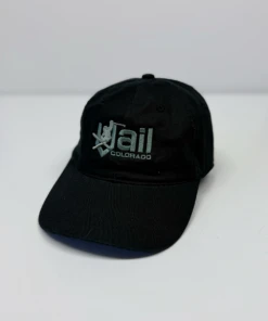 Ski Trail Blaze - Black Twill Hat