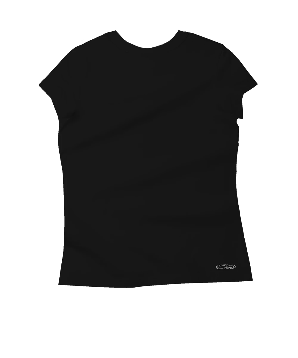 Chicken Scratch - Jet Black Short Sleeve Pima T-Shirt 4 Chicken Scratch - Jet Black Short Sleeve Pima T-Shirt - Image 4