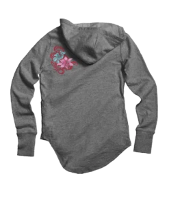 Pua Nalu - Gray Heather Long Sleeve Harmony Hooded T 7 Pua Nalu - Gray Heather Long Sleeve Harmony Hooded T -Crazy Shirts Sale Store 2009972 1A