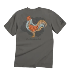 Garden Bird - Crater Dyed® Short Sleeve Crewneck T-Shirt