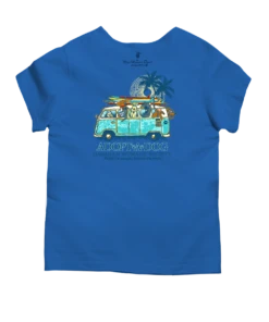 Volkswagen Hawaiian Humane Society Dog Day - Blue Hawaii Dyed Short Sleeve Scoop Neck T-Shirt 7 Volkswagen Hawaiian Humane Society Dog Day - Blue Hawaii Dyed Short Sleeve Scoop Neck T-Shirt -Crazy Shirts Sale Store 2011694 1A