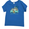 Volkswagen Hawaiian Humane Society Dog Day - Blue Hawaii Dyed Short Sleeve Scoop Neck T-Shirt