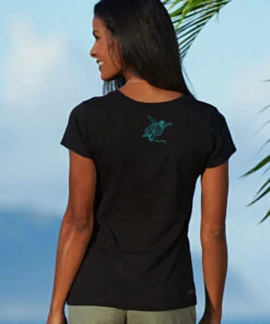 Wyland® Sea Turtle Band - Jet Black Short Sleeve Pima T-Shirt 6 Wyland® Sea Turtle Band - Jet Black Short Sleeve Pima T-Shirt -Crazy Shirts Sale Store 2011973 1A
