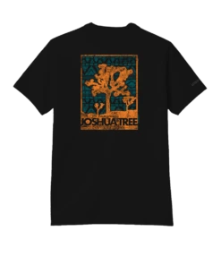 Joshua Tree - Jet Black Short Sleeve Pima T-Shirt