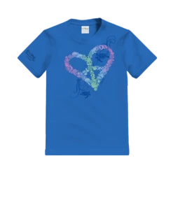 Honu Love - Blue Hawaii Dyed Short Sleeve Crewneck T-Shirt