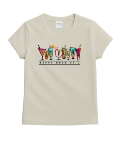 Happy Hour - Coconut Dyed Short Sleeve Crewneck T-Shirt