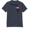 Florida Colorado - Smoke Short Sleeve Pima T-Shirt