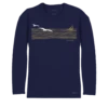 Wind And Sea - Indigo Long Sleeve Pima T-Shirt