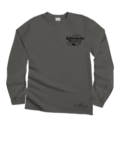 Kauai Island Brewing Co New Logo - Crater Dyed® Long Sleeve Crewneck T-Shirt -Crazy Shirts Sale Store 2012761 1A