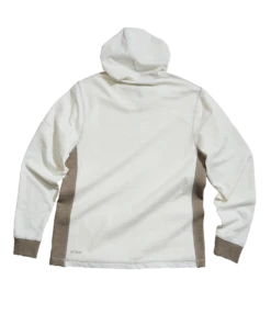 Honu Mana - Natural/Gray Long Sleeve Longboard Hooded Tee -Crazy Shirts Sale Store 2012814 1A