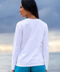 The Desert Getaway - White Long Sleeve Crewneck T-Shirt 6 The Desert Getaway - White Long Sleeve Crewneck T-Shirt -Crazy Shirts Sale Store 2013055 1A
