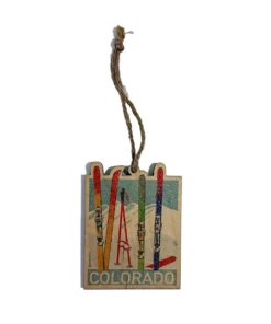Vail Skis - Maplewood Ornament