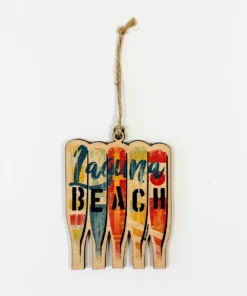 Laguna Beach Oars - Maplewood Ornament