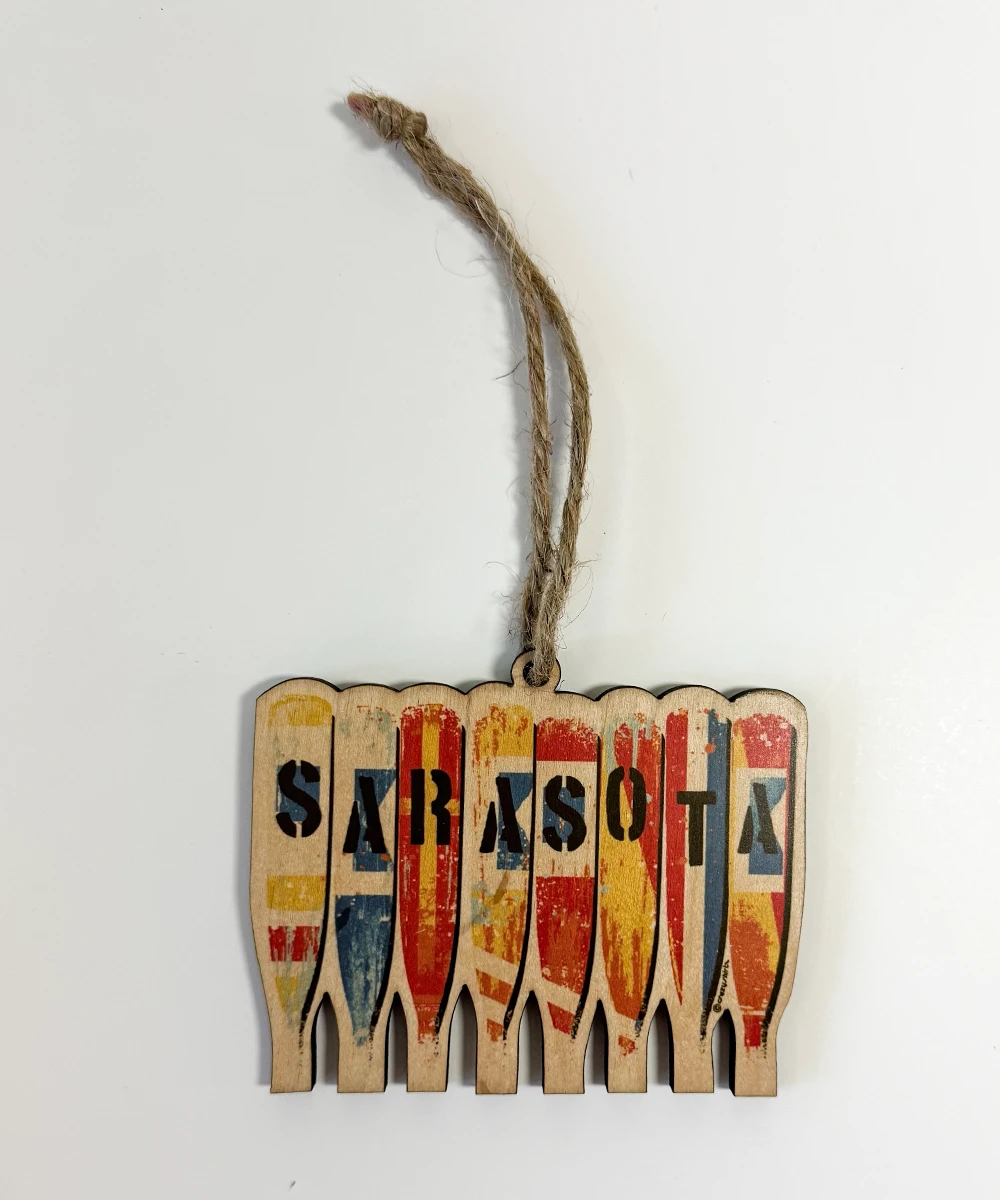 Oars - Maplewood Ornament 1 Oars - Maplewood Ornament