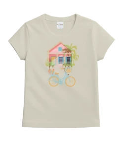 Sweet Keys - Coconut Dyed Short Sleeve Crewneck T-Shirt