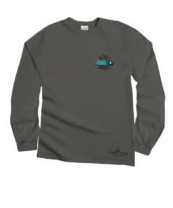 Kailua Signs - Crater Dyed® Long Sleeve Crewneck T-Shirt -Crazy Shirts Sale Store 2013382 1A