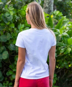 Surf Anywhere - White Short Sleeve Crewneck T-Shirt 6 Surf Anywhere - White Short Sleeve Crewneck T-Shirt -Crazy Shirts Sale Store 2013487 1A