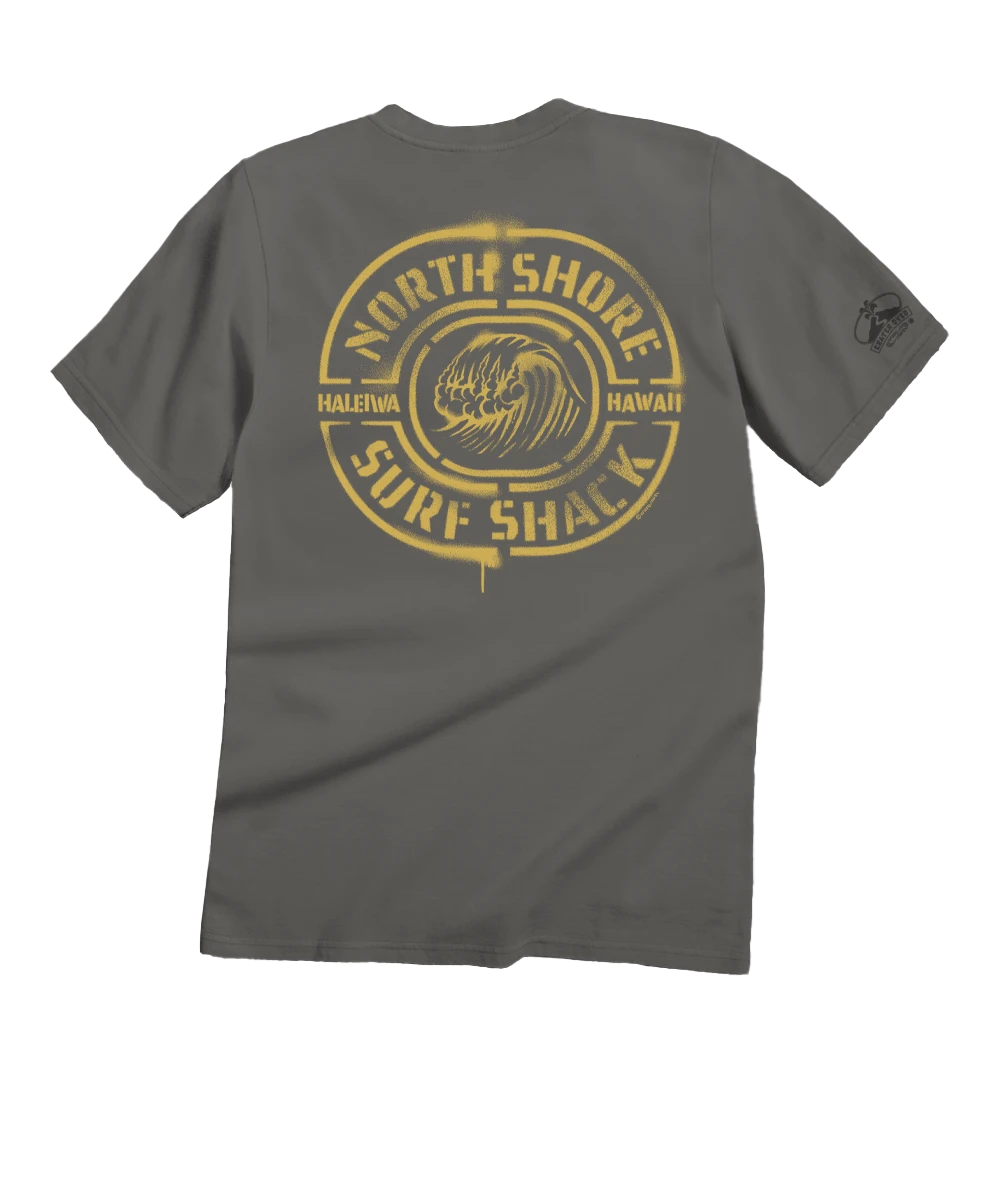 North Shore Surf Shack - Crater Dyed® Short Sleeve Crewneck T-Shirt 1 North Shore Surf Shack - Crater Dyed® Short Sleeve Crewneck T-Shirt