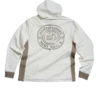 North Shore Surf Shack - Natural/Gray Long Sleeve Longboard Hooded Tee