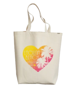 Love The Beach - Natural Natural Weekend Tote