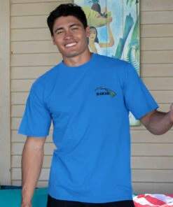 Destination Big Island - Blue Hawaii Dyed Short Sleeve Crewneck T-Shirt 6 Destination Big Island - Blue Hawaii Dyed Short Sleeve Crewneck T-Shirt -Crazy Shirts Sale Store 2013644 1A