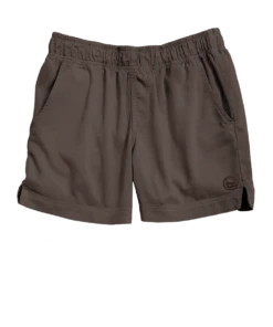 Root Beer Dyed Shoreline Twill Shorts