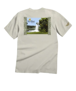 Koolina Waterfall 12 - Coconut Dyed Short Sleeve Crewneck T-Shirt