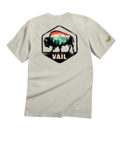 Explore Vail - Coconut Dyed Short Sleeve Crewneck T-Shirt
