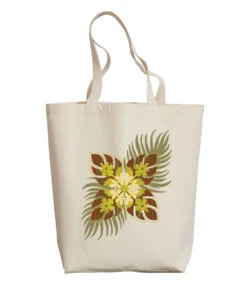 Palm Quilt - Natural Natural Weekend Tote
