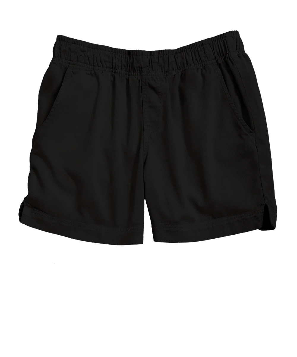 Black Shoreline Twill Shorts 1 Black Shoreline Twill Shorts