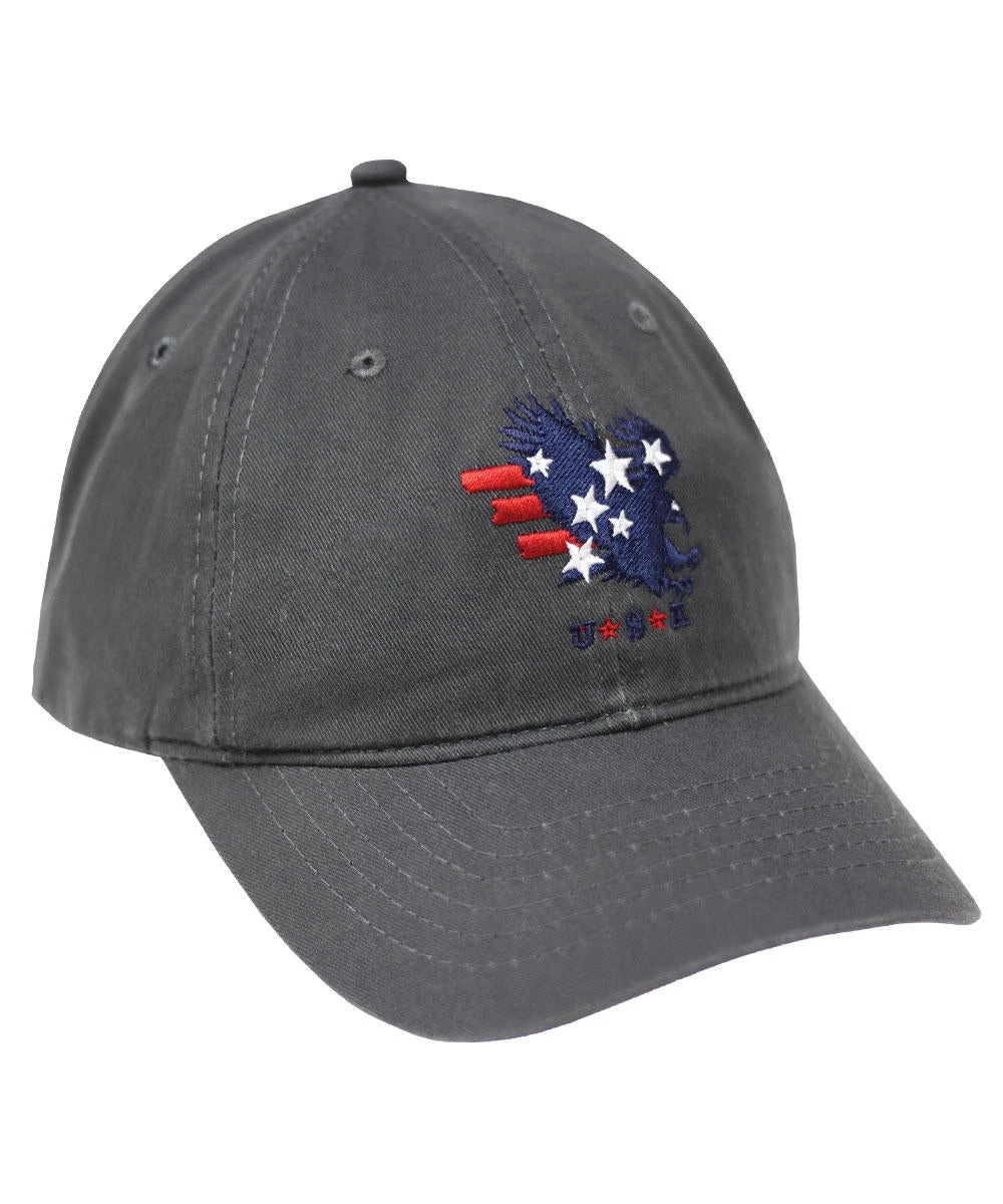 American Pride - Charcoal Twill Hat 1 American Pride - Charcoal Twill Hat