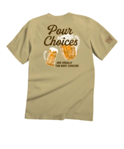 Pour Choice - Beer Dyed Short Sleeve Crewneck T-Shirt