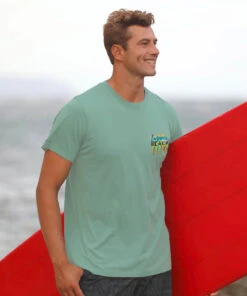 Laguna Beach Oars - Seaglass Short Sleeve Crewneck T-Shirt -Crazy Shirts Sale Store 2015775 1A