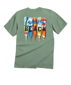 Laguna Beach Oars - Seaglass Short Sleeve Crewneck T-Shirt