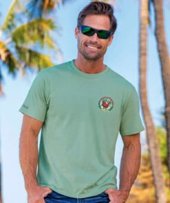 Adopt A Chicken - Seaglass Short Sleeve Crewneck T-Shirt -Crazy Shirts Sale Store 2015777 1A