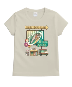 Haleiwa Activities - Coconut Dyed Short Sleeve Crewneck T-Shirt