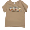 Picket Fence Pooches - Kona Coffee Dyed Short Sleeve Scoop Neck T-Shirt