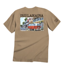 Volkswagen Van Lahaina - Kona Coffee Dyed Short Sleeve Crewneck T-Shirt
