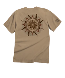 Sun Spinner - Kona Coffee Dyed Short Sleeve Crewneck T-Shirt