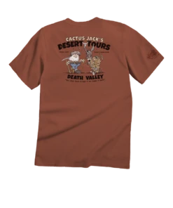 Cactus Jacks Death Valley - Chile Dyed Short Sleeve Crewneck T-Shirt