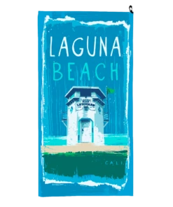 Laguna Paint - Microfiber Beach Towel