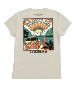 Volkswagen Summer Of Love Scenic - Coconut Dyed Short Sleeve Crewneck T-Shirt