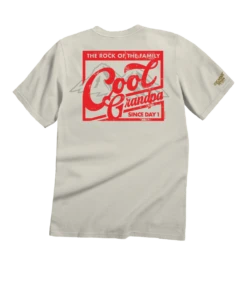 Rock Of The Family - Coconut Dyed Short Sleeve Crewneck T-Shirt