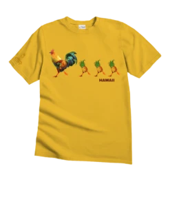 Pineapple Run - Pineapple Dyed Short Sleeve Crewneck T-Shirt